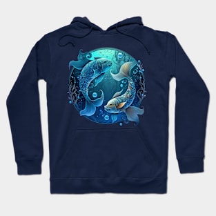 Pisces Zodiac Sign Hoodie